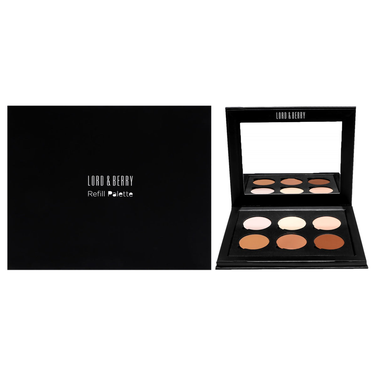 Refillable Contouring Palette for Women - 0.77 oz Makeup Kit with Sculpting Shades