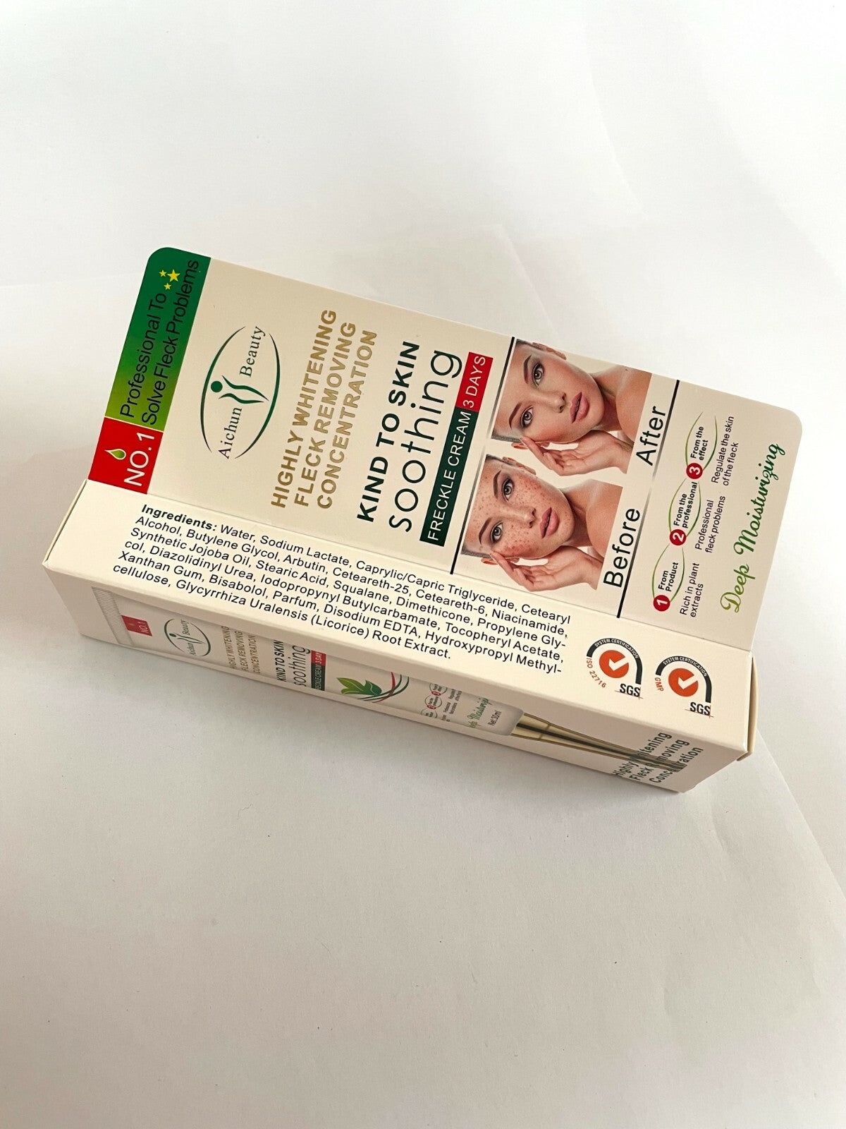 Whitening Freckle Cream for Melasma Acne Dark Spots 30ml - Skin Brightening Serum