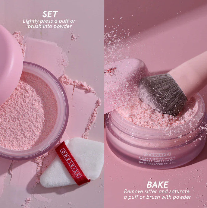 Setting Powder | 10 Shades Loose Blurring Face Powder 1.2 oz