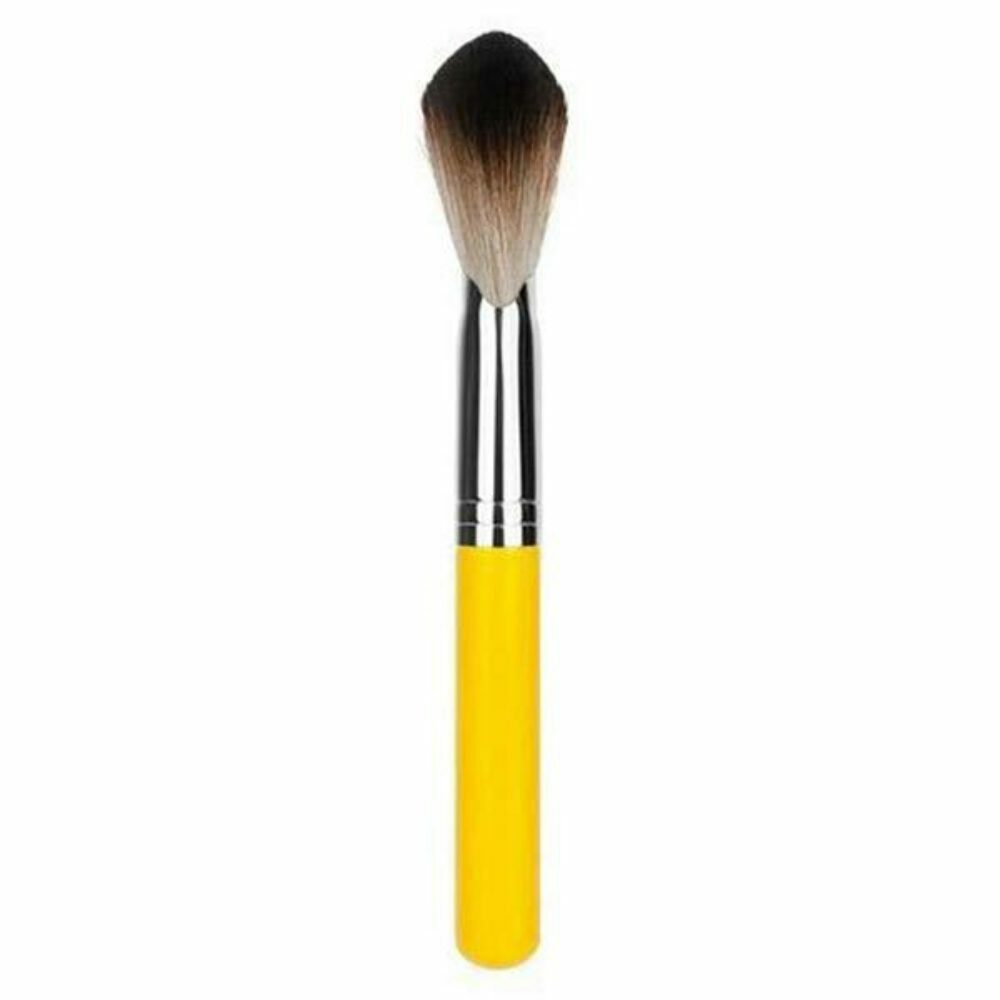Highlighting Fan Makeup Brush - Vegan Synthetic Hair, Professional Finish