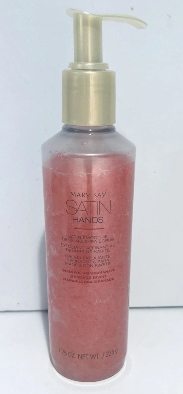 Mary Kay Satin Hands Pomegranate Smoothie Refining Shea Hand Scrub