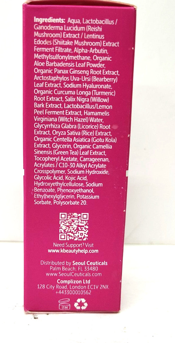 Kojic Acid Brightening Serum for Hyperpigmentation & Dark Spots - Vegan, Paraben-Free