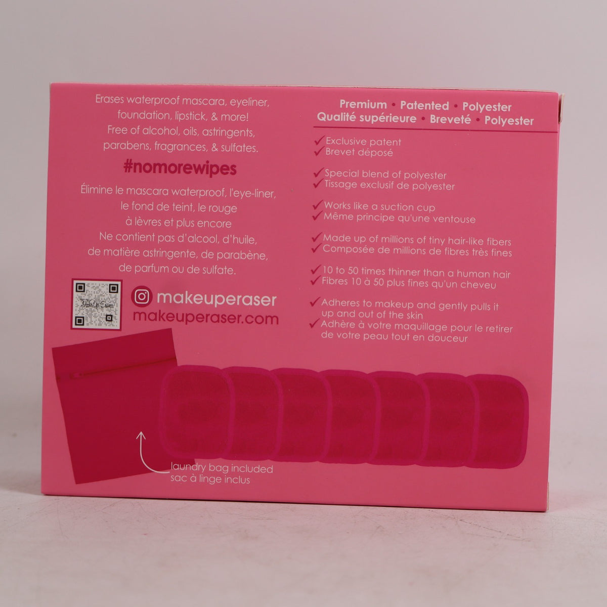 MakeUp Eraser 7-Day Reusable Makeup Remover Cloth Set - Water-Based Cleanser