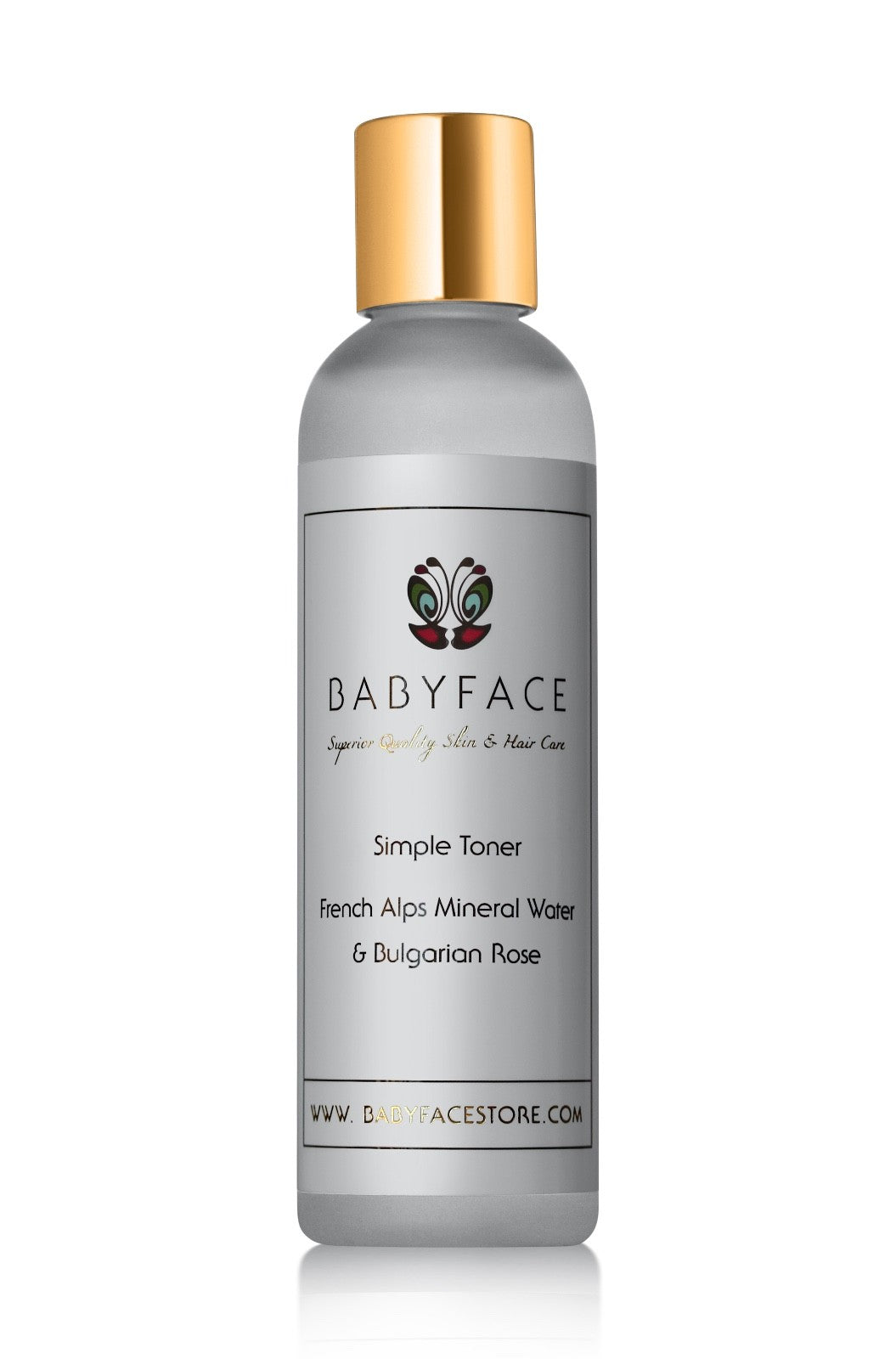 Babyface Calming Aloe and Bulgarian Rose Toner - Alcohol-Free, 4oz