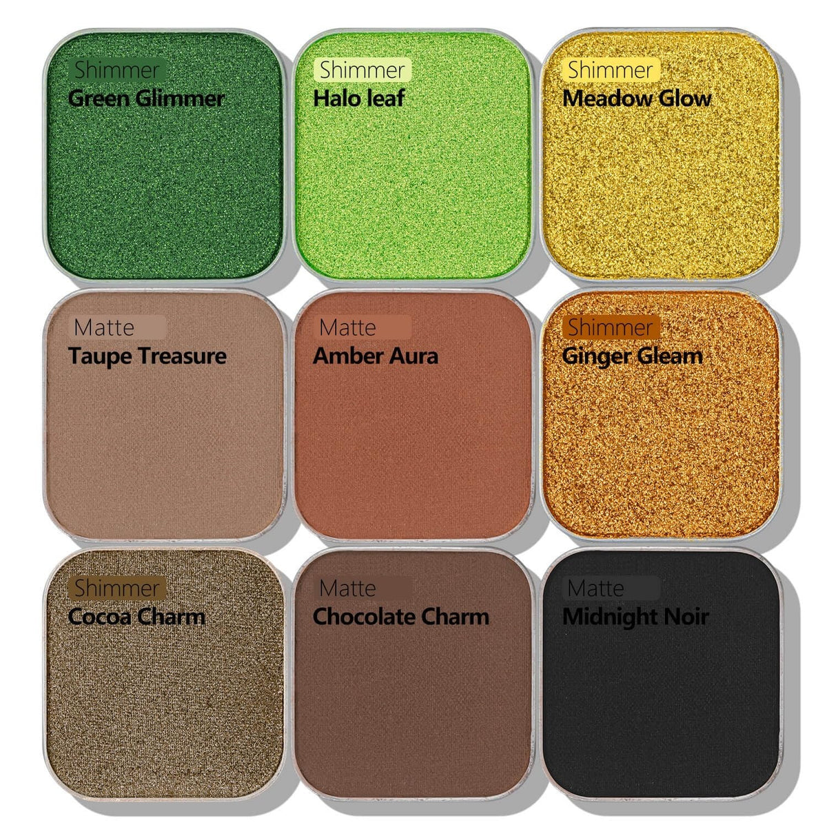 Nude Taupe Matte Eyeshadow Single Refill - Highly Pigmented & Blendable