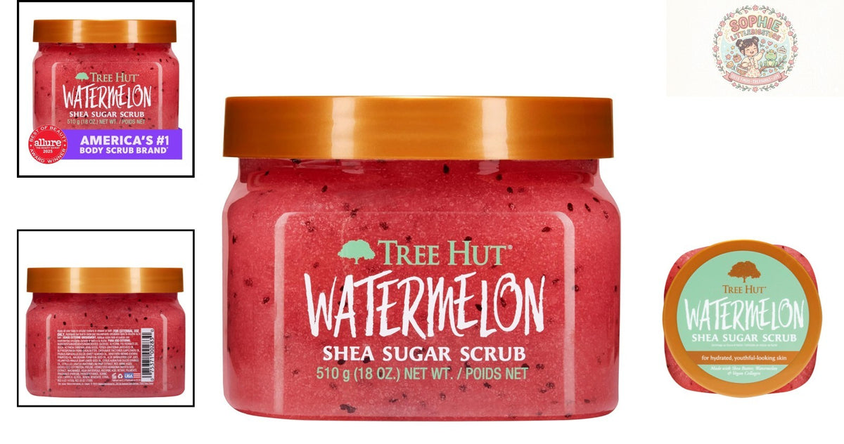Exfoliating Watermelon Shea Sugar Scrub - Moisturizing Luxury for All