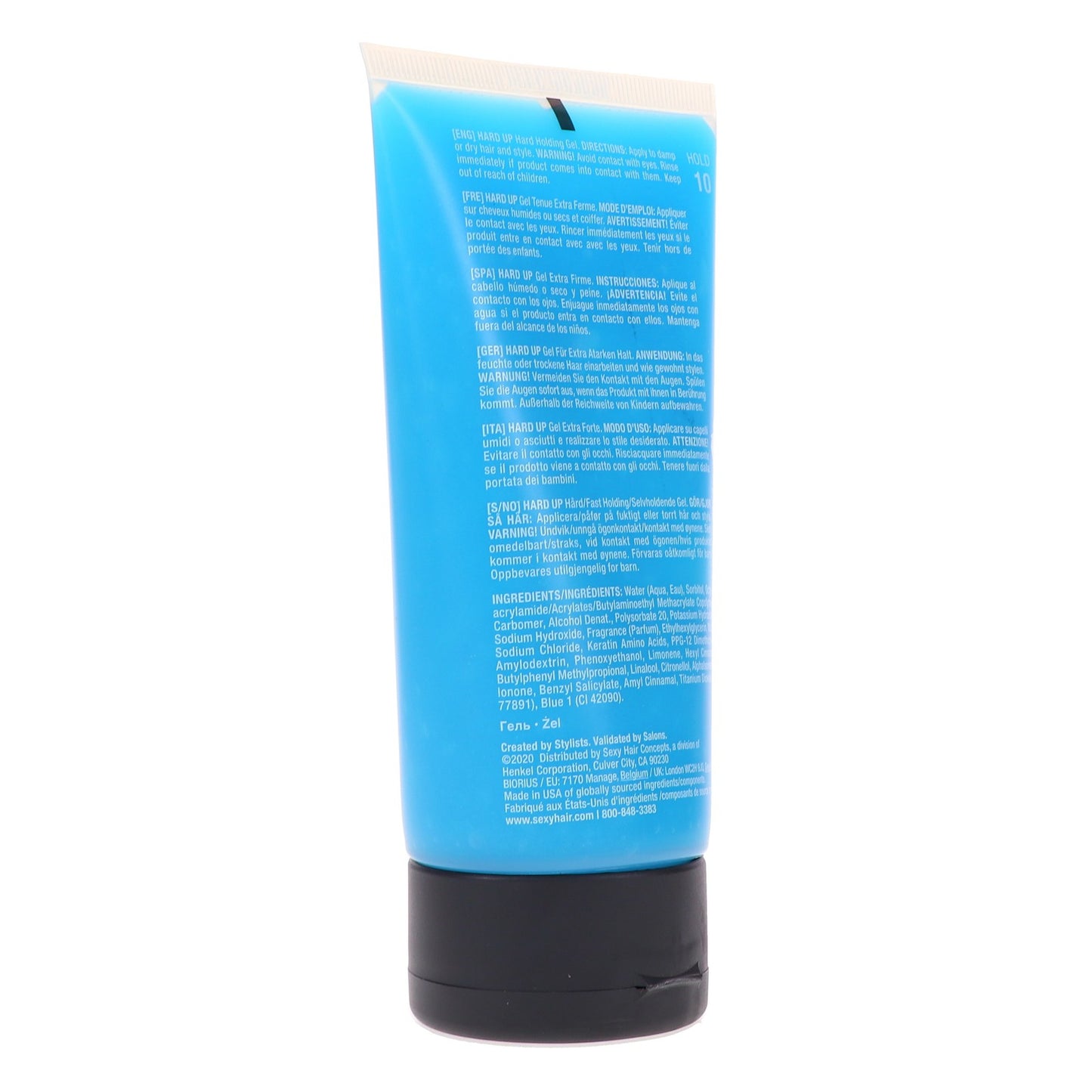 Hard Holding Hair Gel for Maximum Style and Shine - 5.1 oz