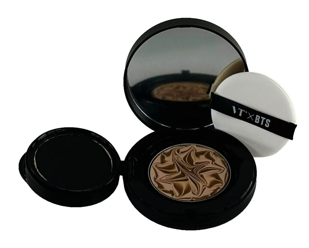 VT X BTS Collagen Pact Skin Cover SPF50+ with Stickers #23 - Black Edition