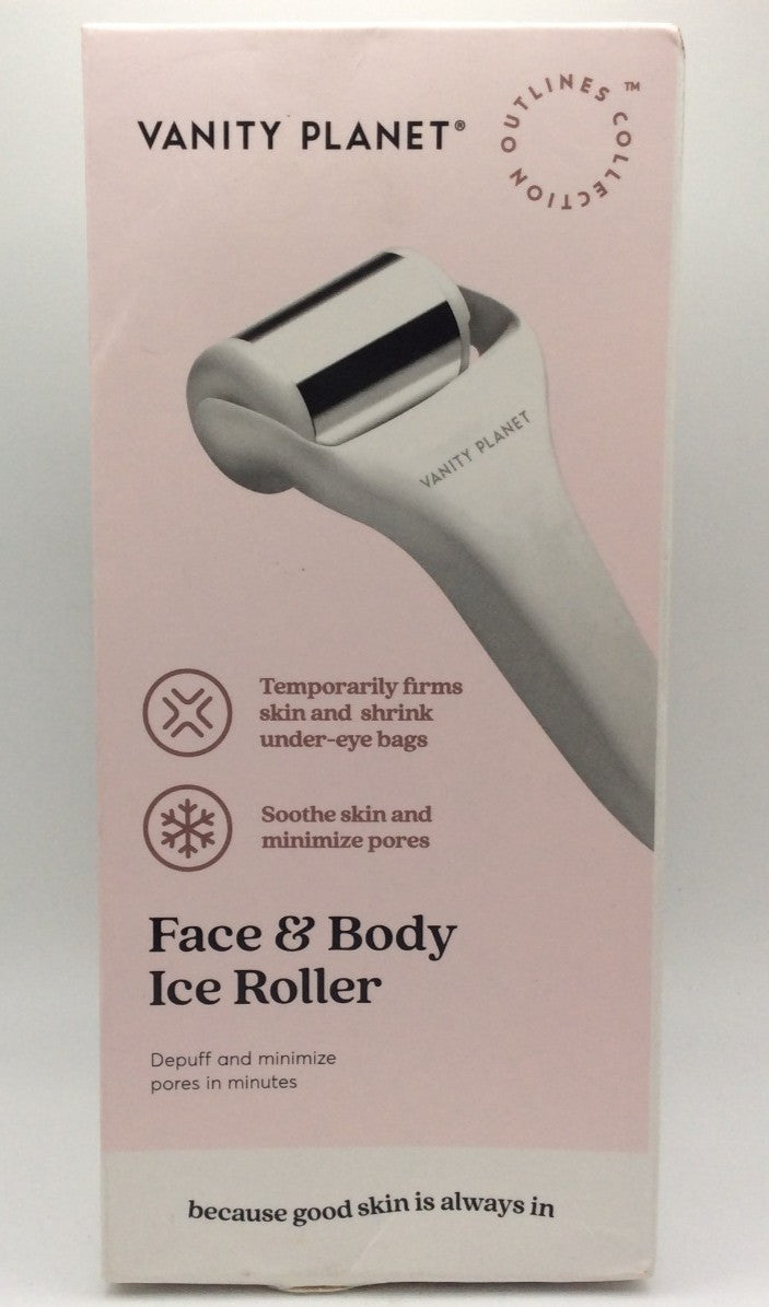 Face & Body Cleansing Kit with Ultrasonic Scrubber & Ice Roller - All Variants
