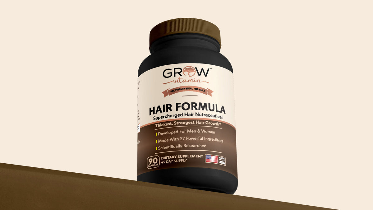 Hair Growth Supplements for Men - Thicker, Healthier Hair
