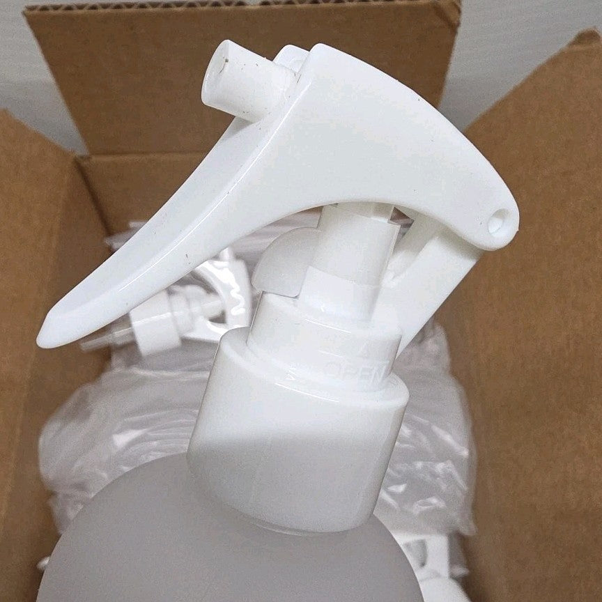 10 Pack Ultra Fine 10 Oz Misting Spray Bottles - Clear with Spray Locks
