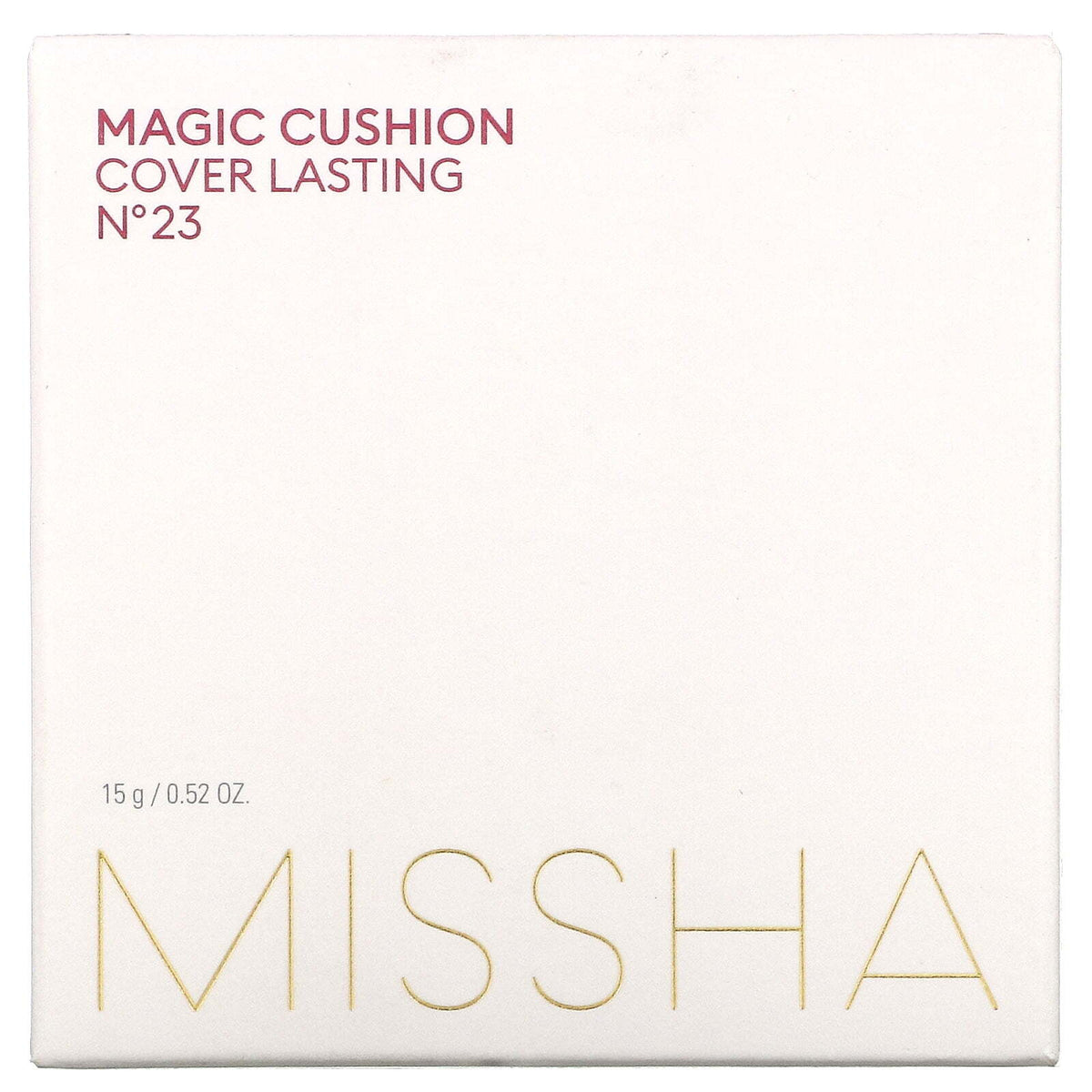 Missha Magic Cushion Cover Lasting SPF50+ PA++ No.23 Natural Beige