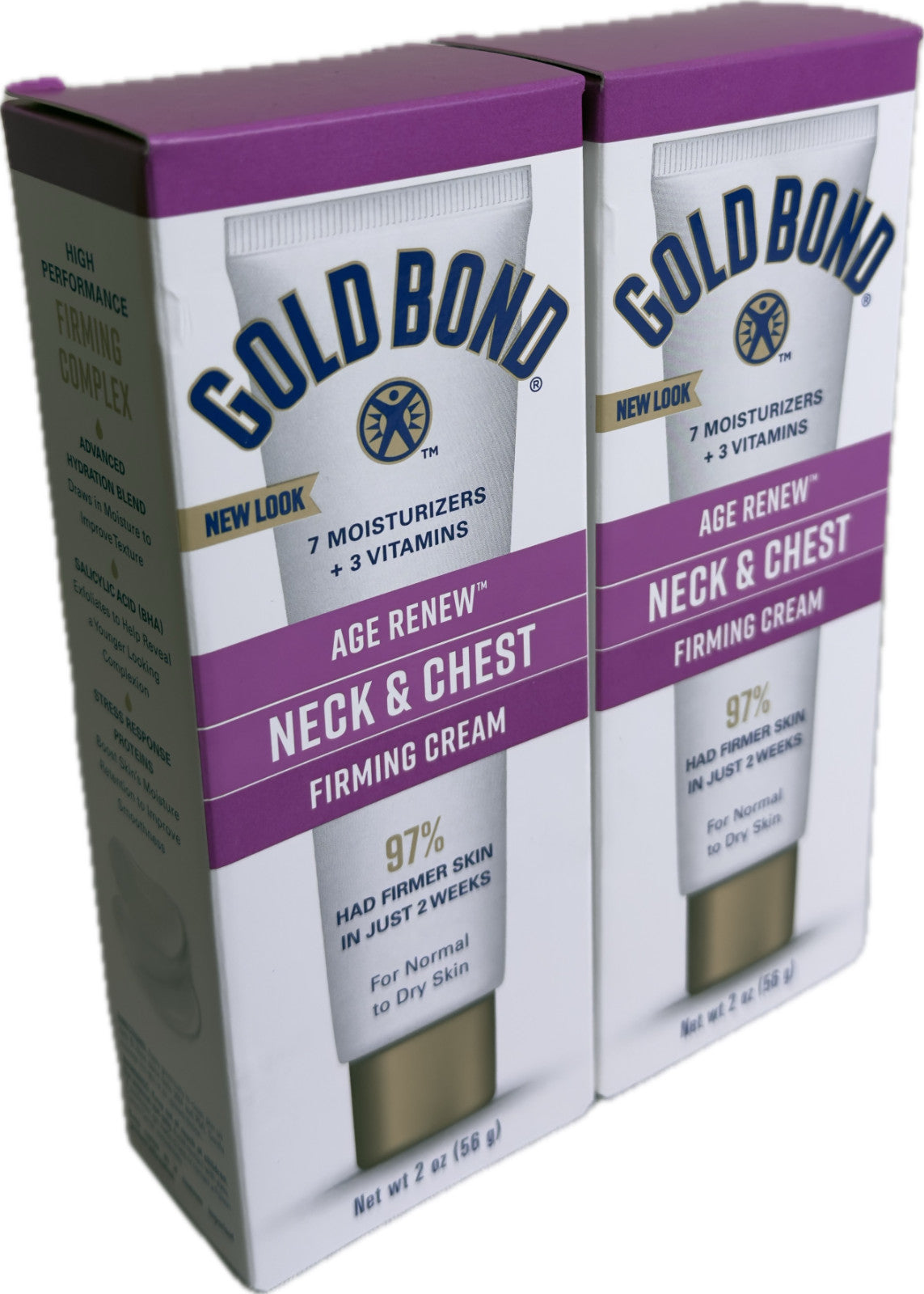 Gold Bond Age Renew Neck & Chest Firming Cream 2oz - 2 Pack