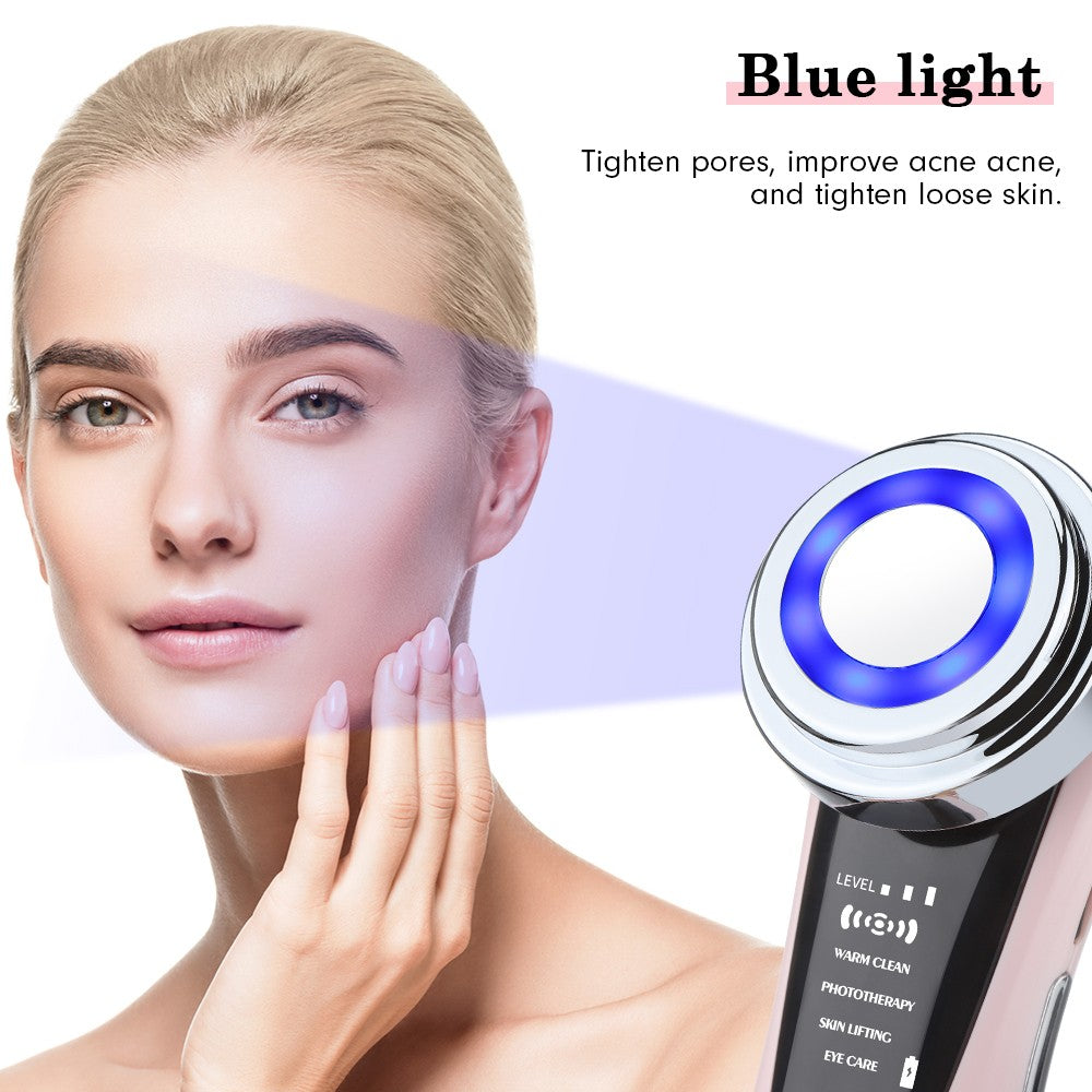 Multifunctional Facial Skin Care Massager with Light Therapy & Eye Care