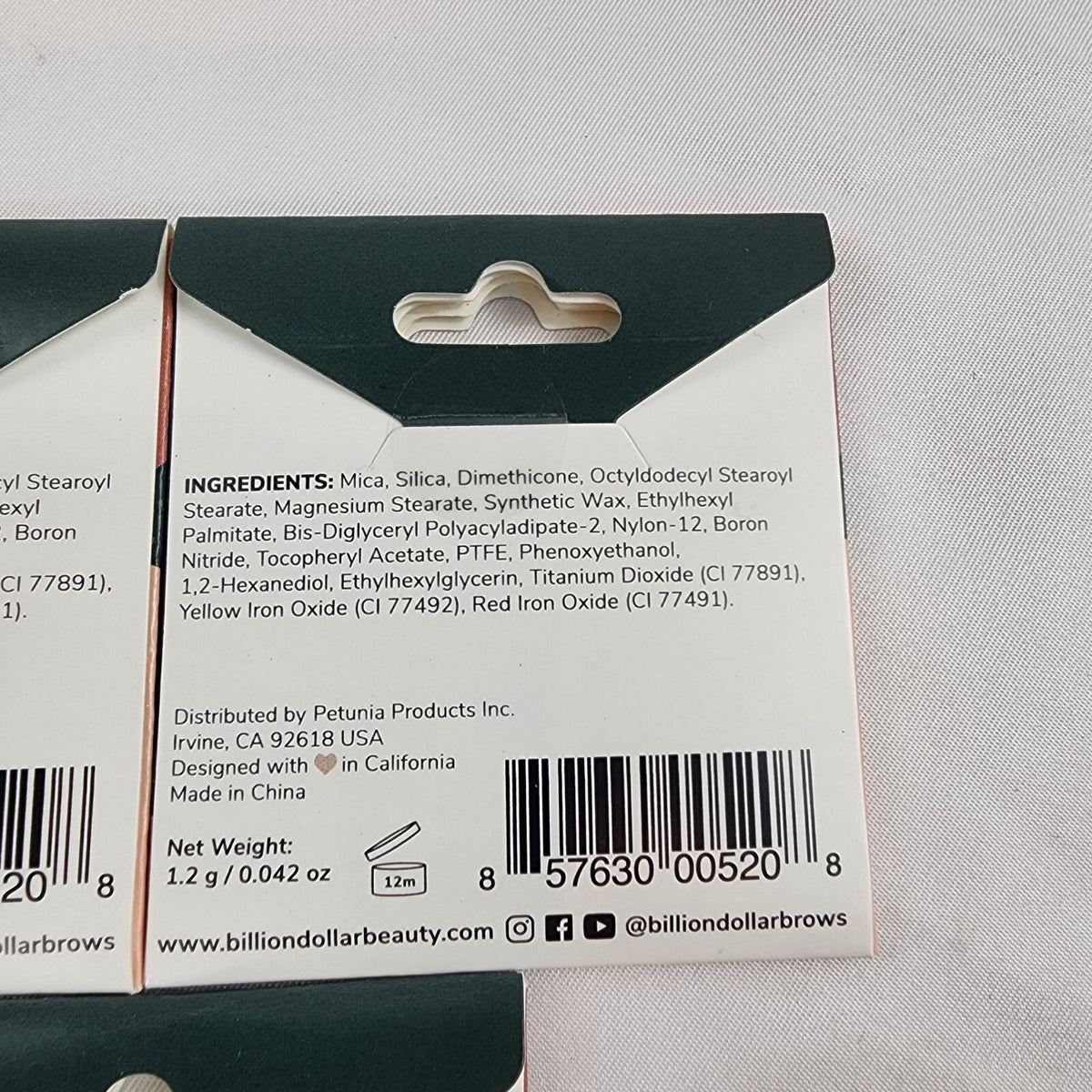 3 Pack Honey Eyeshadow Palette - 1.2g Each, Bright Natural Look