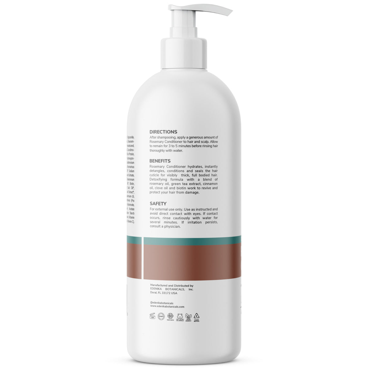 Detoxifying Rosemary Shampoo & Nourishing Conditioner Set - Organic Hair Care