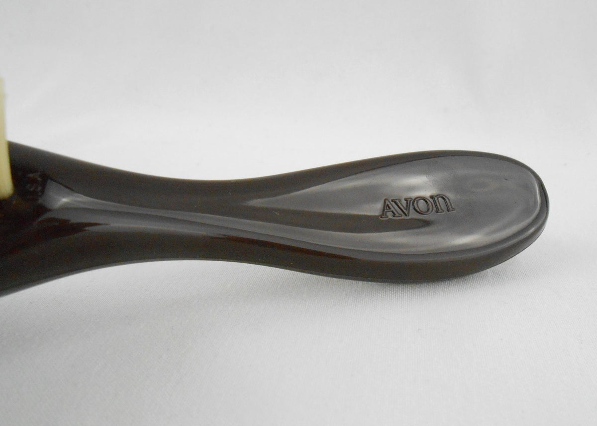 Vintage 1986 Avon Natural Performance Flair Oval Hair Brush Brown