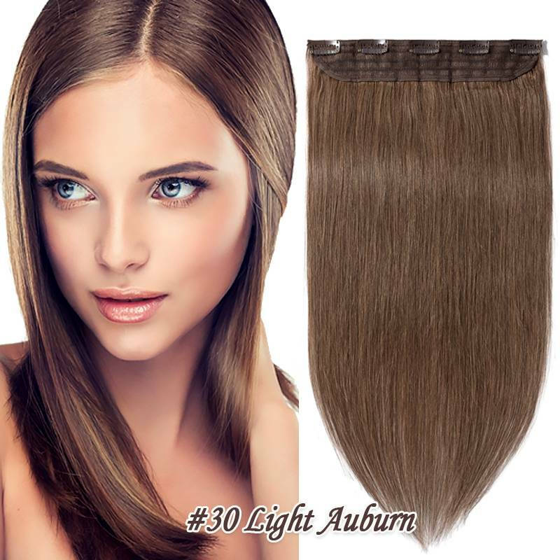Remy Clip-In Hair Extensions - Natural Human Hair for Voluminous Lengths