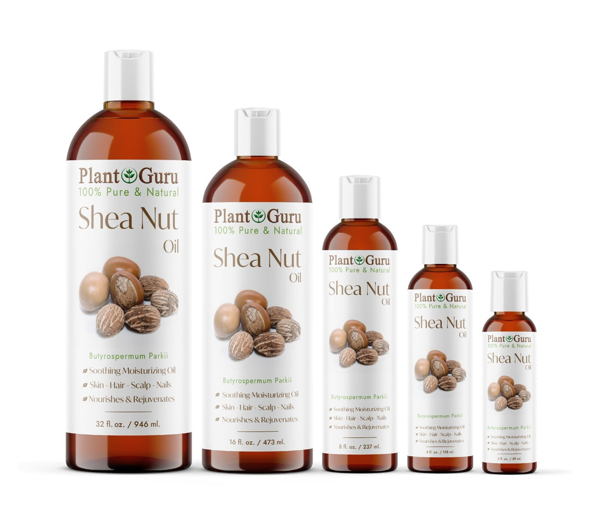 African Shea Nut Butter Oil - 100% Pure Natural Unrefined
