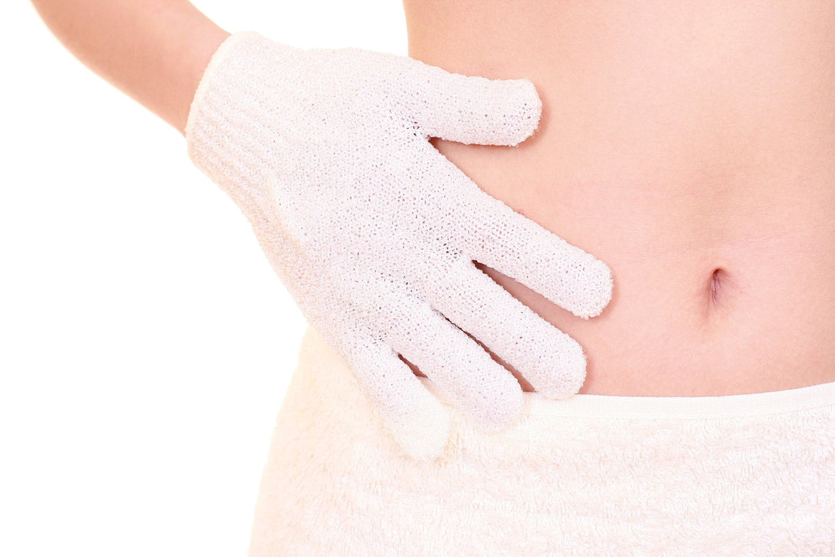 Linda Exfoliating Bath Gloves, Pack of 4 Pair (Pack 1)
