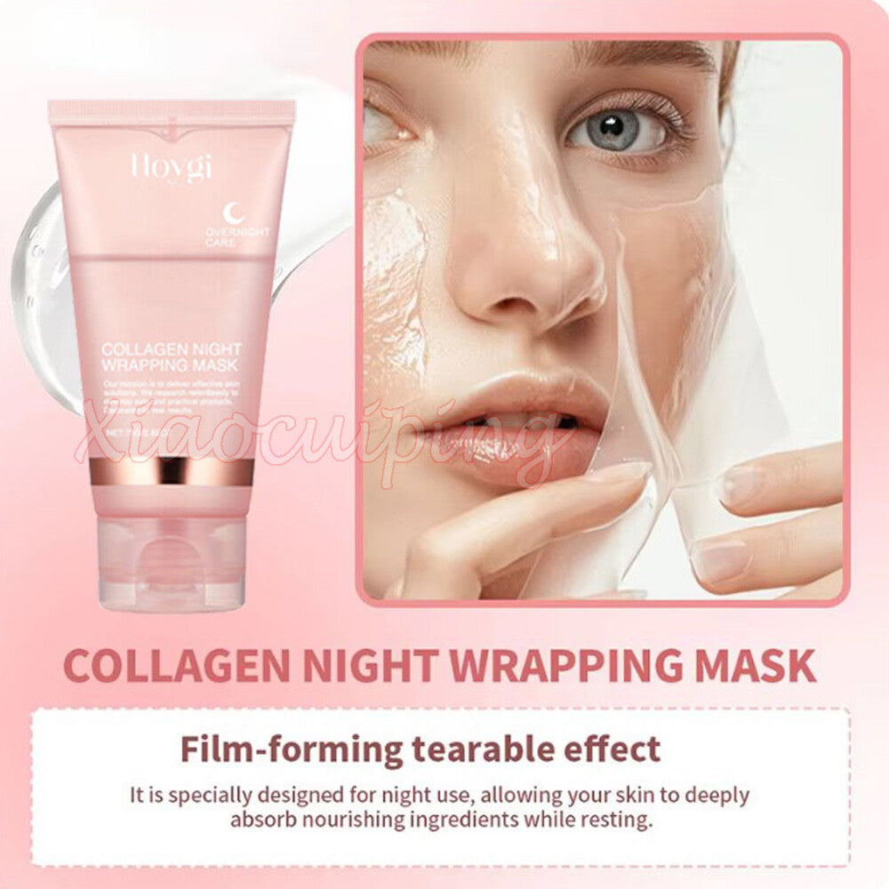 Collagen Wrapping Mask - 2.53 oz Night Care Renewal Cream (2-Pack)