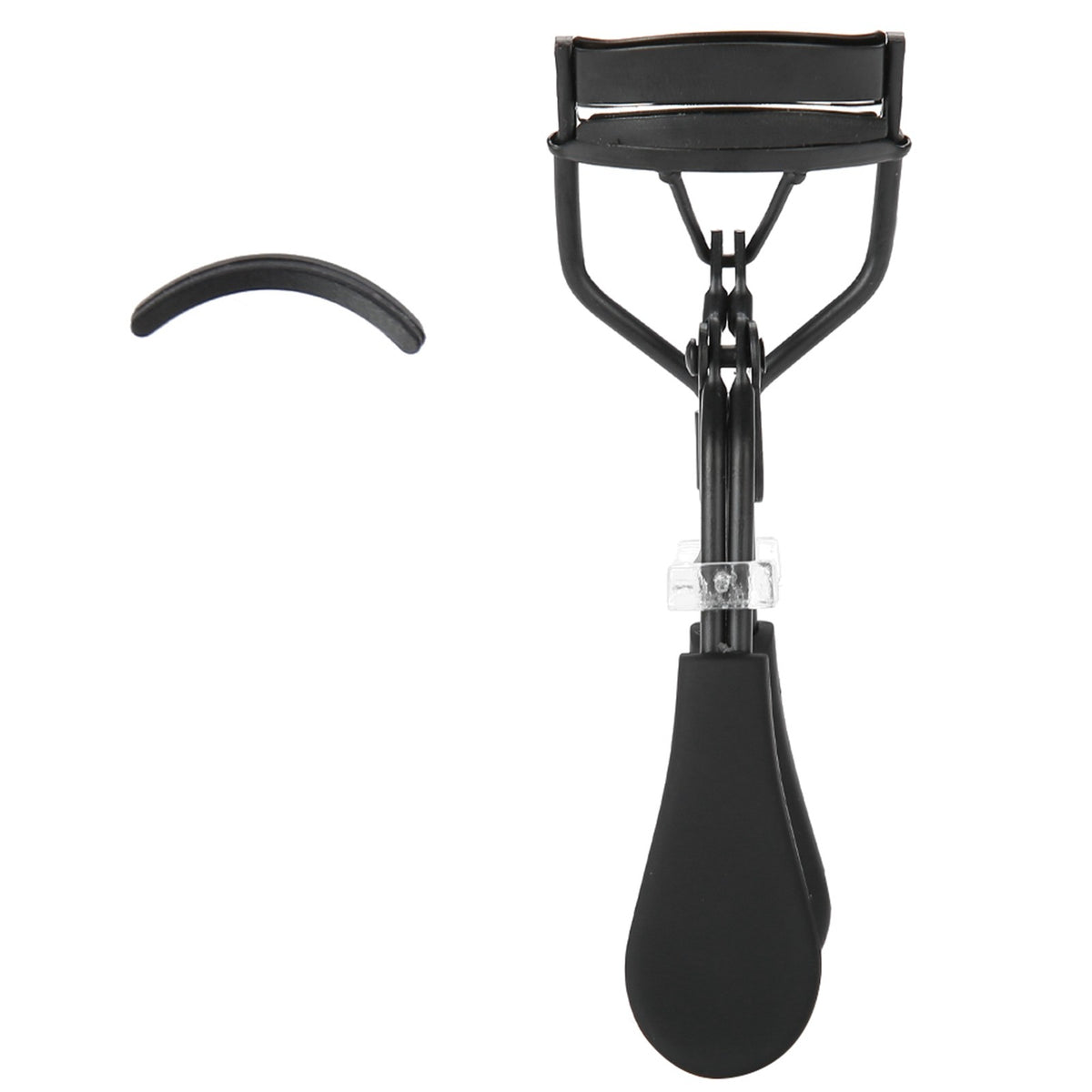 Professional Stainless Steel Eyelash Curler with Silicone Pad - Eye Makeup Tool