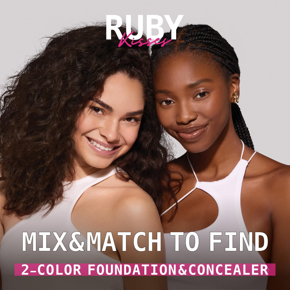Long Lasting Face Foundation & Concealer - Full Coverage, 12-Hour Wear