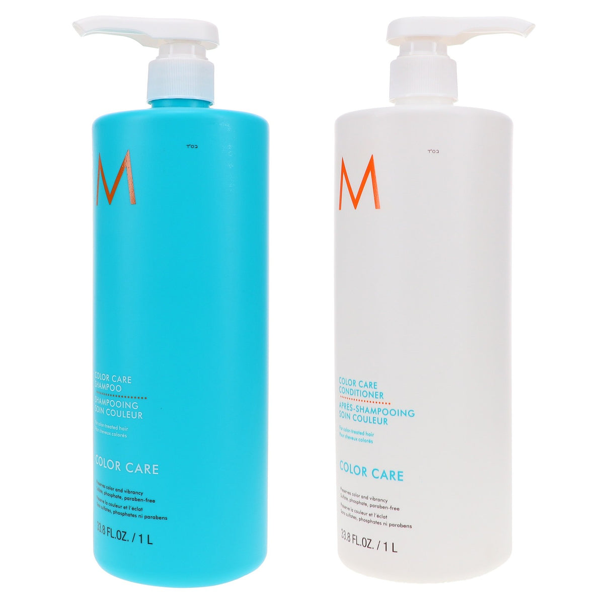 Moroccanoil Color Care Shampoo & Conditioner Set 33.8oz Each - Hair Color Protection
