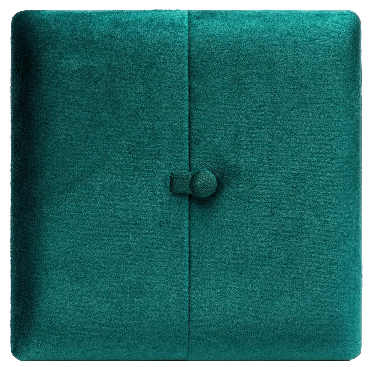 Velvet Jewelry Gift Box for Pearl Necklaces - Green, 7.1 x 7.1 x 1.5 Inches