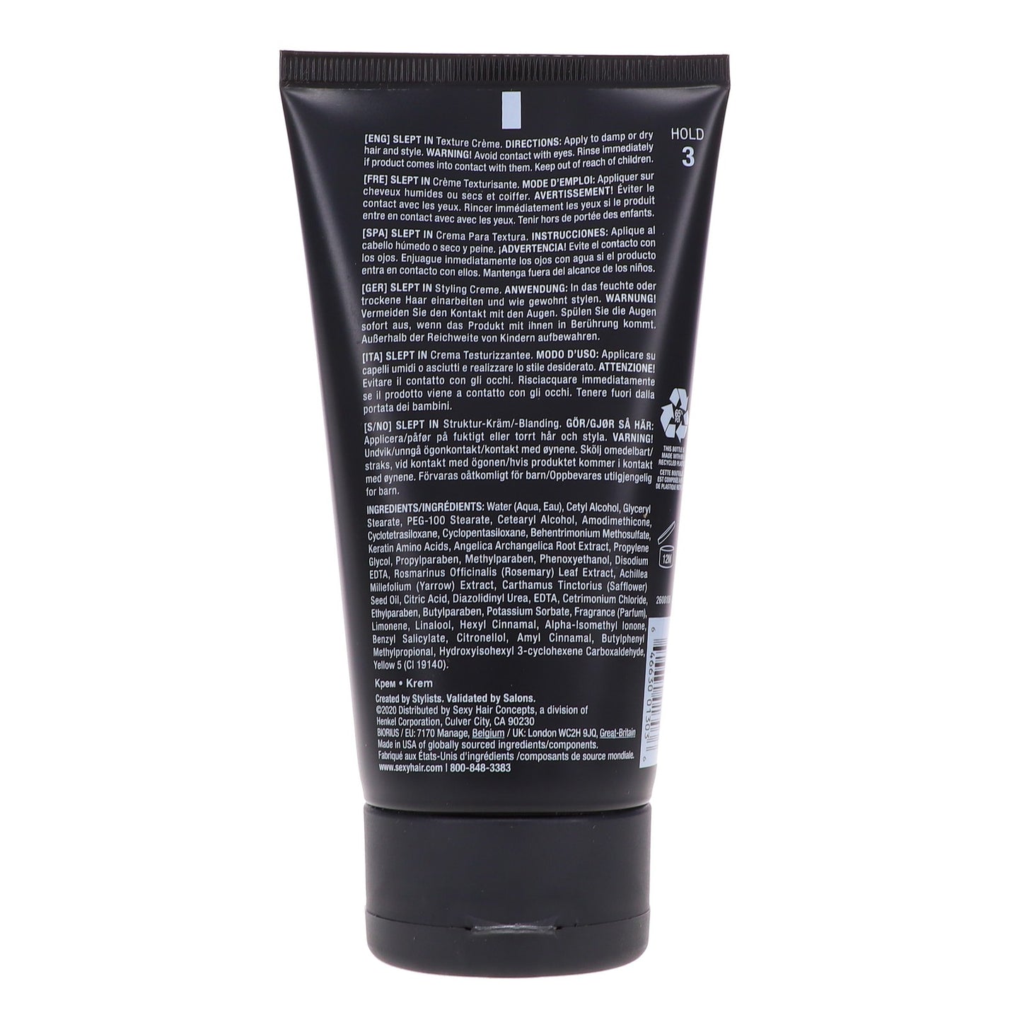 Texture Cream for Hair Styling - Slept In Texture Creme 5.1 oz
