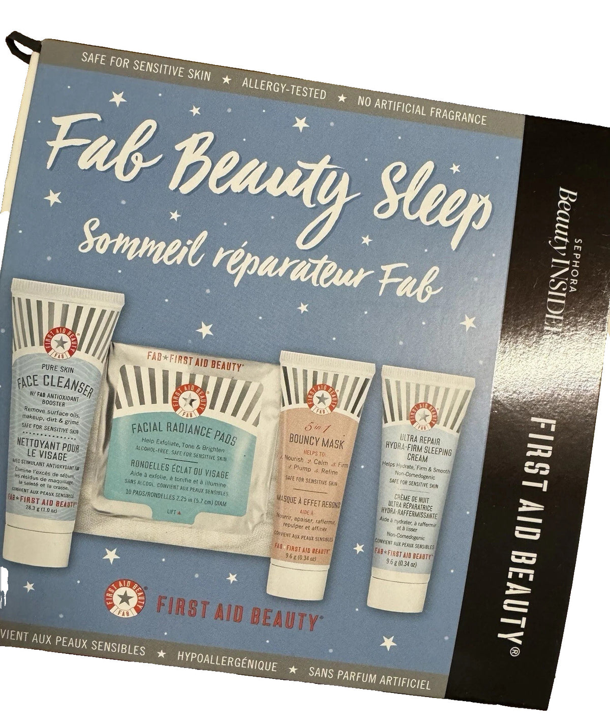 First Aid Beauty Sleep Set - 4 Piece Sleep & Relaxation Care Kit