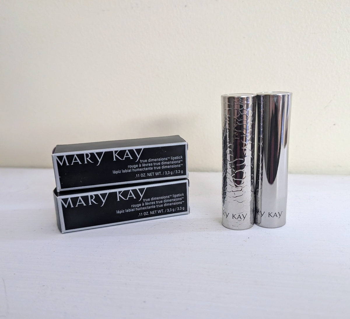 Mary Kay True Dimensions Lipstick Spice N Nice Full Size 2 Pack - New