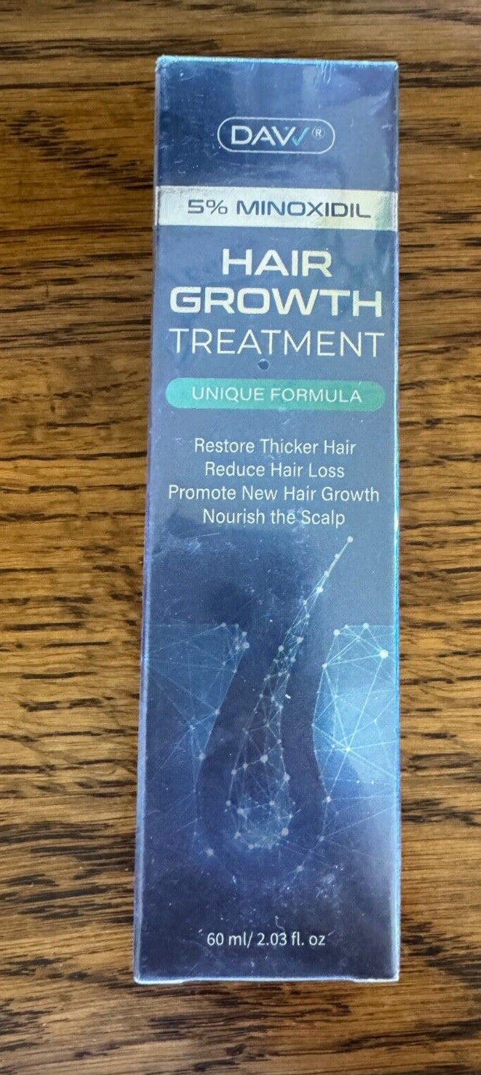 Unique Formula HAIR GROWTH TREATMENT, 5% MINOXIDIL-SEALED-BB 5/2026