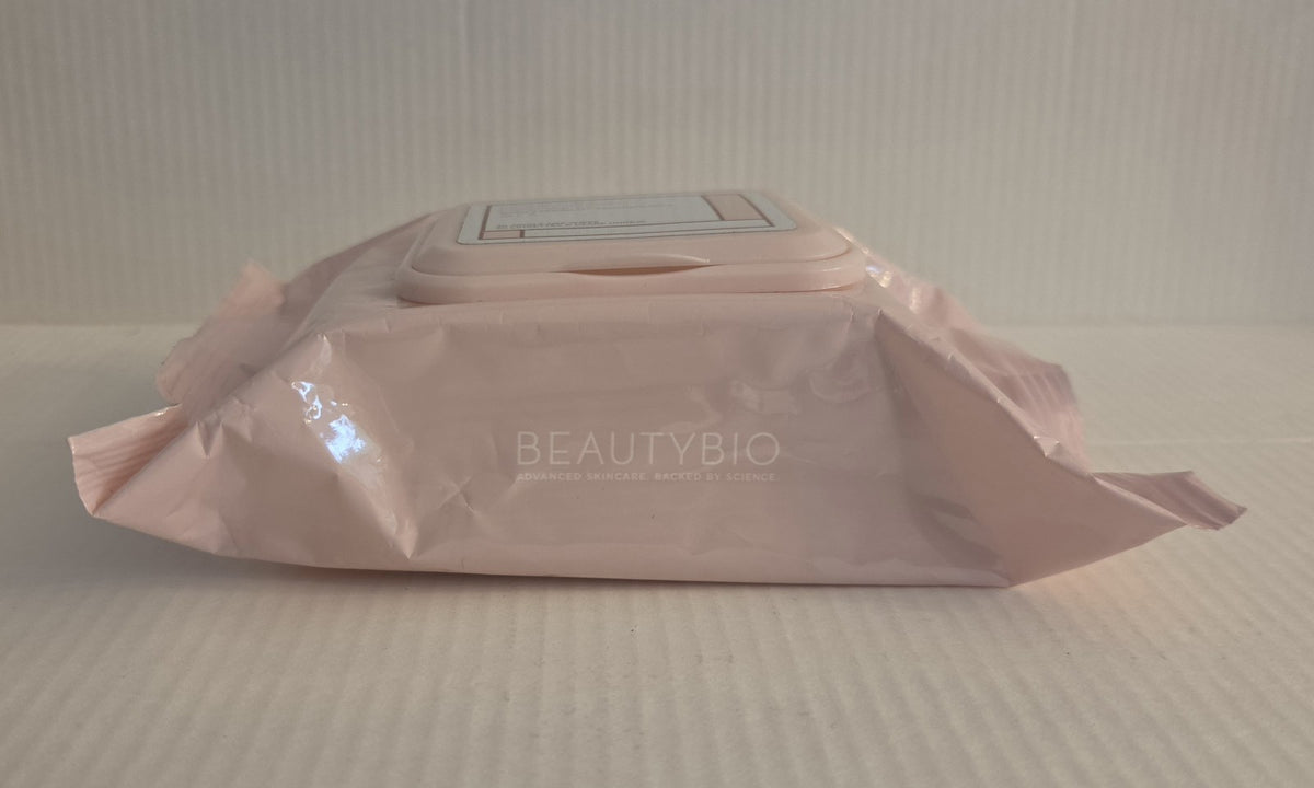 BeautyBio Exfoliating Peptide-Infused Body Wipes – 30 Count NEW