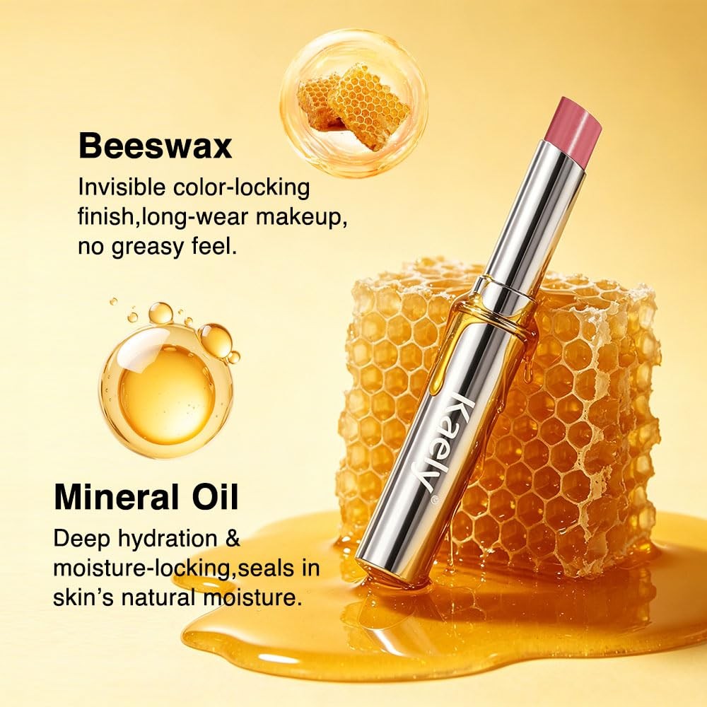 Hydrating Tinted Lip Balm Set - Black Dusty Pink, Nourishing & Sheer Finish