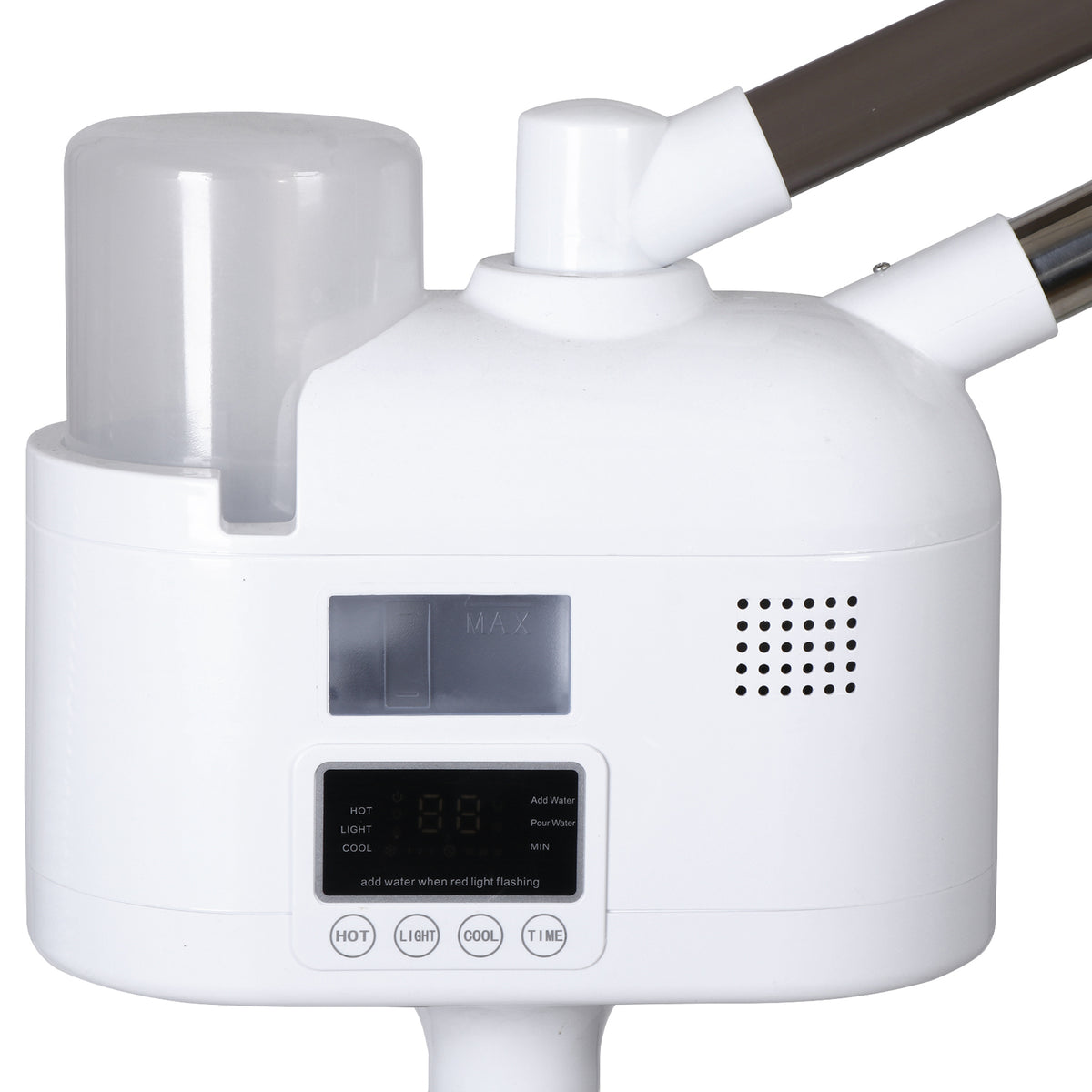 Professional 3-in-1 Facial Steamer with Magnifying Lamp Hot & Cold Mist