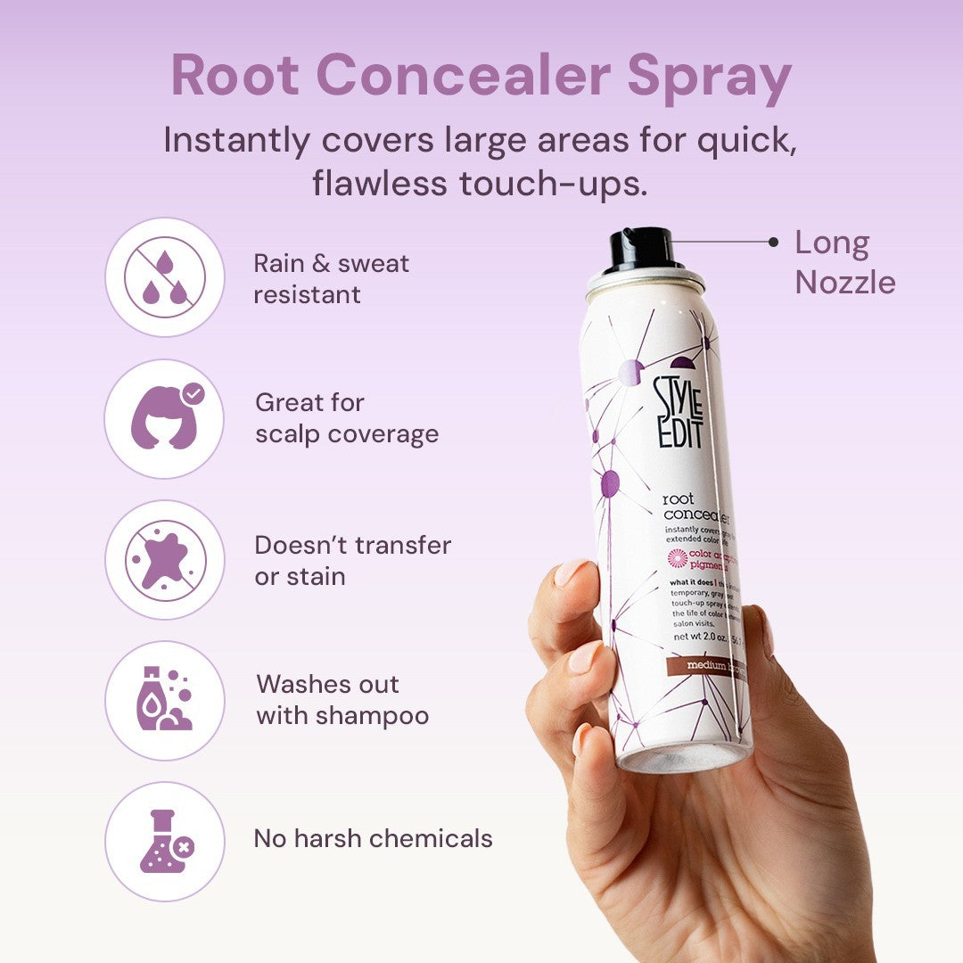 Root Concealer Spray - Medium Brown