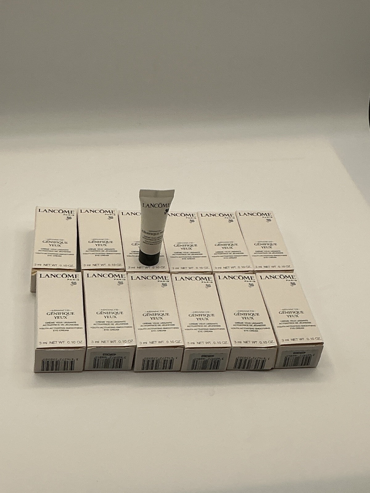 12 pcs Lancôme Advanced Genifique Yeux Eye Cream 3ml Tubes - Anti-Aging