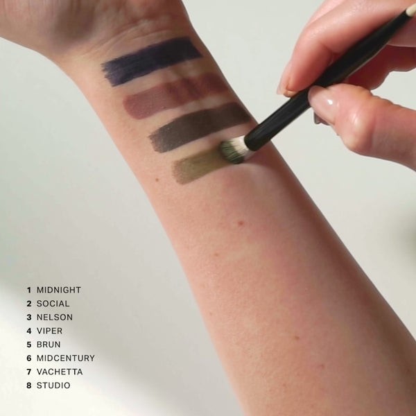 Merit Solo Matte Eye Shadow - Vachetta Shade, Buildable Cream Formula