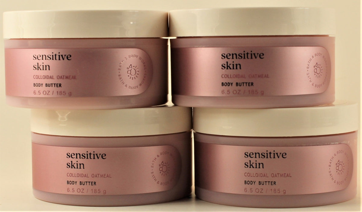 Colloidal Oatmeal Body Butter 6.5oz - Sensitive Skin (4-Pack)