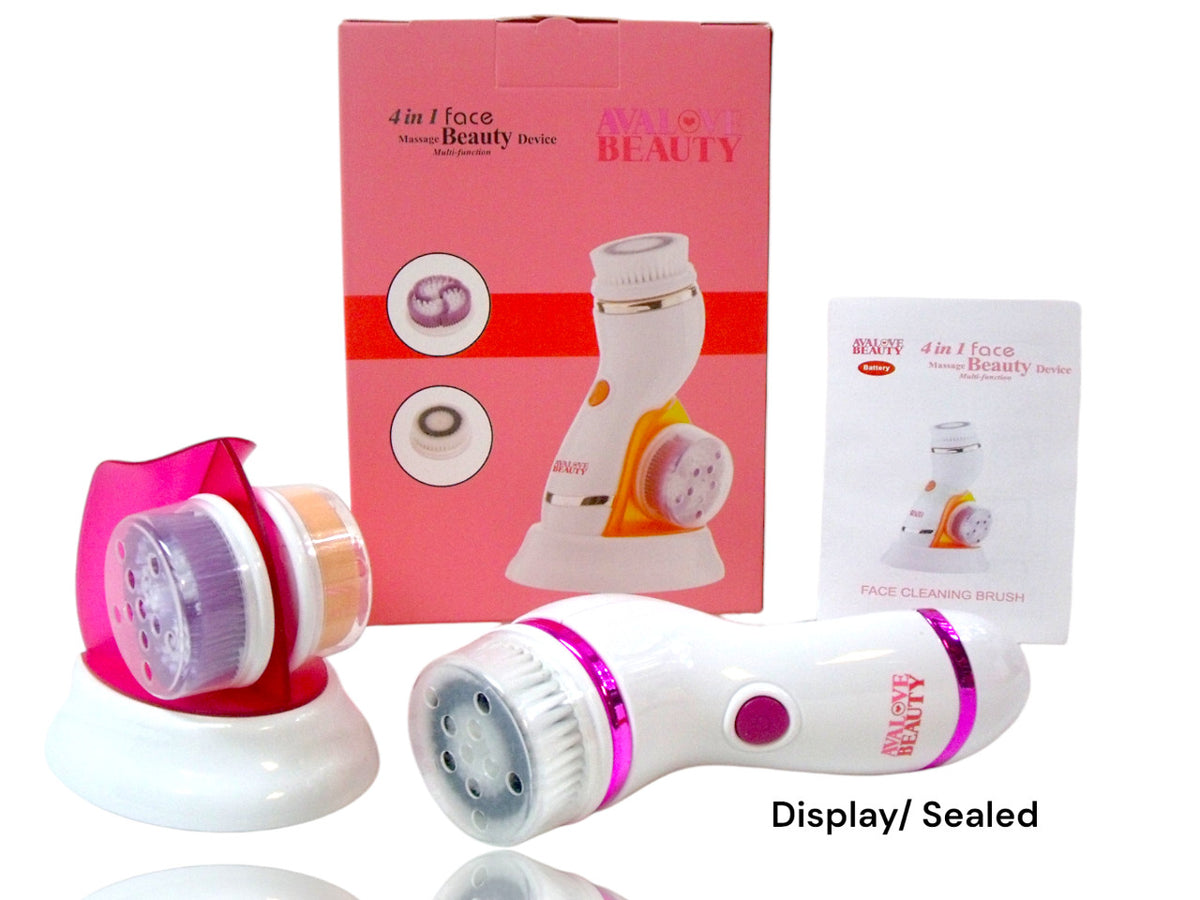 Electric Face Cleaning Brush Set - Skin Exfoliating & Deep Cleansing