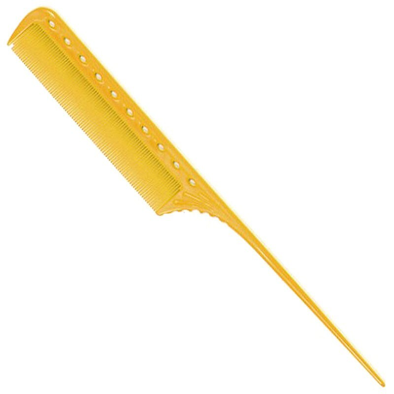 Thick Rat Tail Comb for Hair Styling - Super Tint, Camel Color