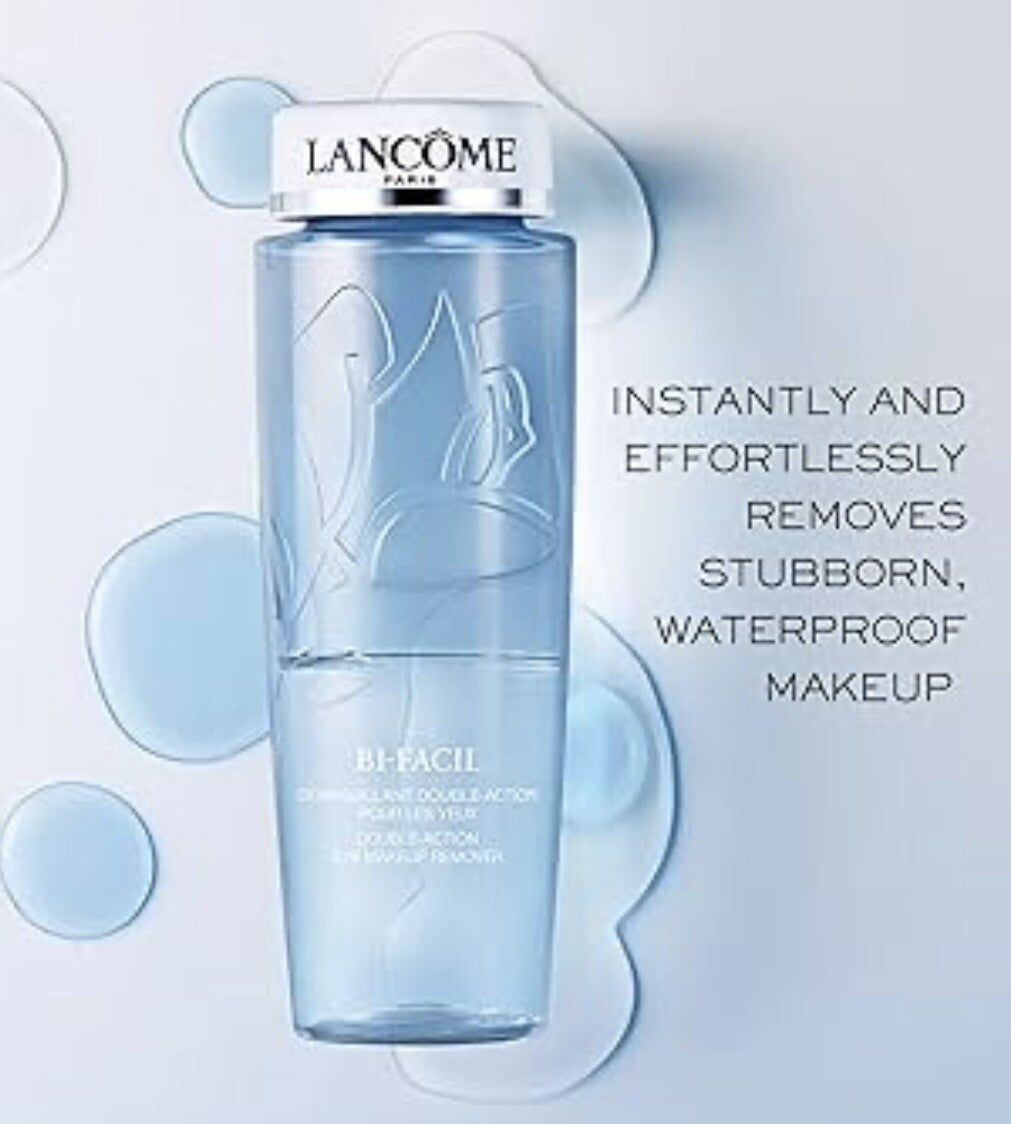 Lancome Bi-Facil Eye Makeup Remover 6.7 oz / 200 ml - Dual Action, All Skin Types