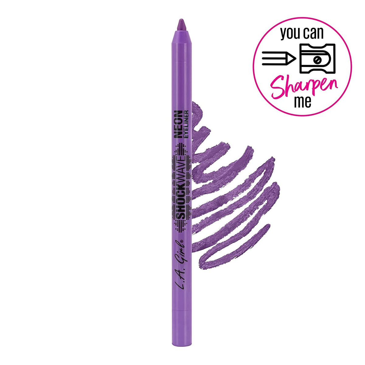 Neon Eyeliner Pencil - Vibrant, Long-Lasting Eye Makeup Tool - Multiple Shades