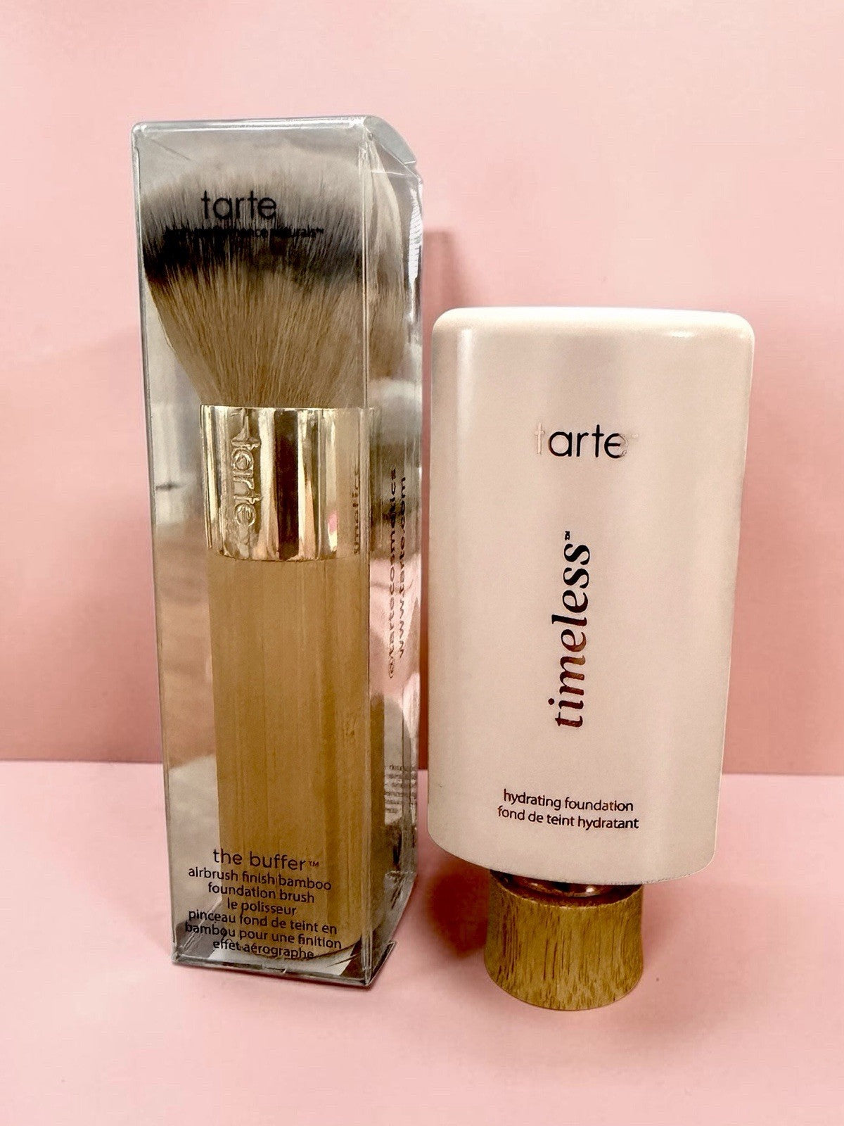 Hydrating Foundation Serum with Buffer Brush - Medium Neutral Shade
