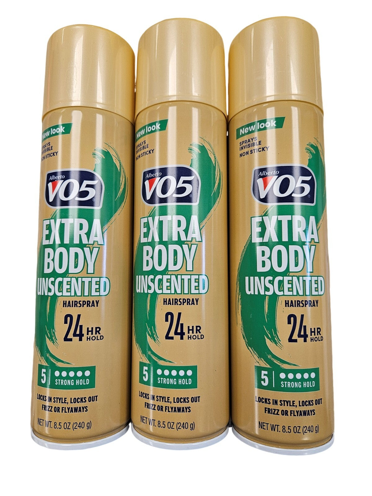 Unscented Hair Spray 24 Hour Hold - 8.5oz, Pack of 3