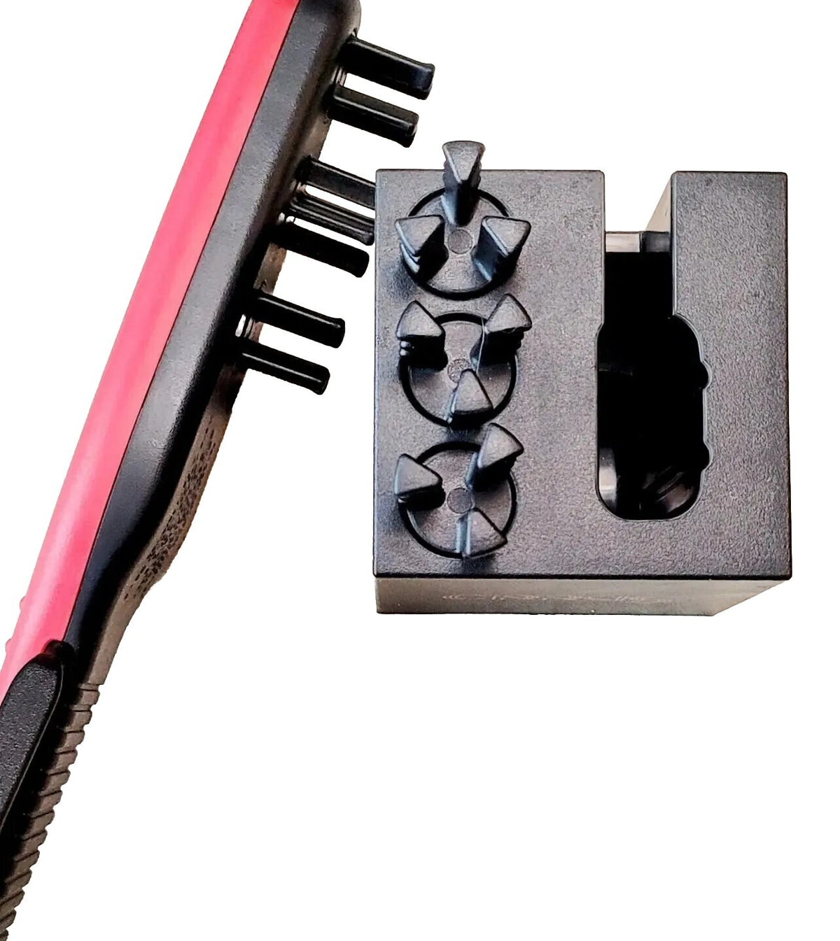 Hair Volume Teaser Waver Tool - 3 Way Curly & Ripply Styling, Red