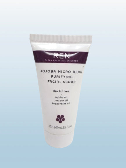 REN JOJOBA MICRO BEAD PURIFYING FACIAL SCRUB 0.85 OZ LOT OF 4
