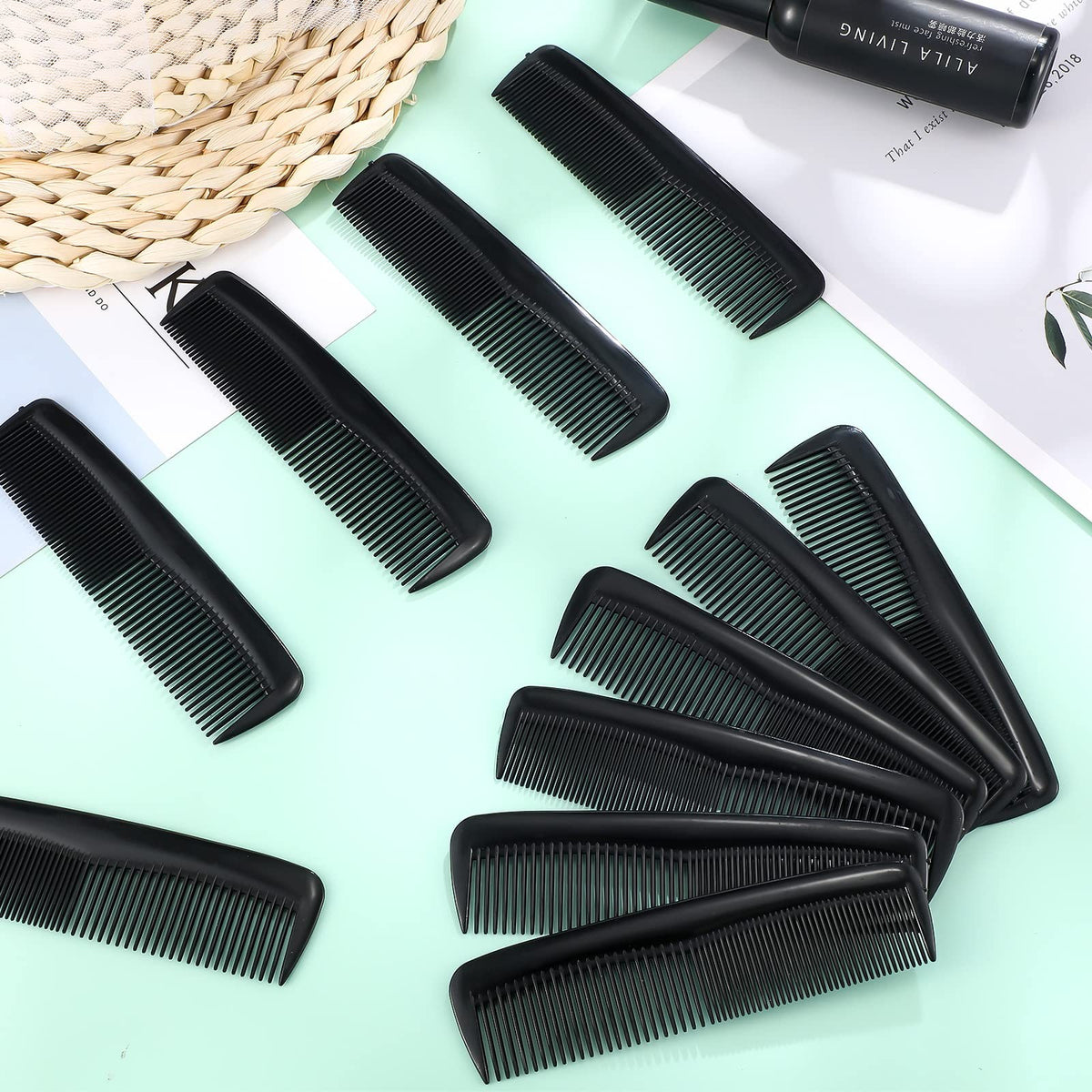 50 Pack Pocket Combs for Men and Women - 5 Inch Hair & Beard Styling