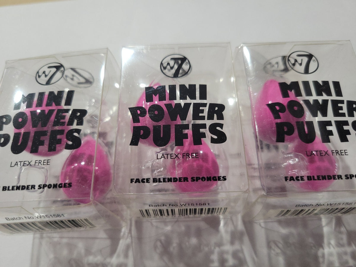Mini Makeup Blender Sponges 6-Pack - Face Foundation Puff Tools